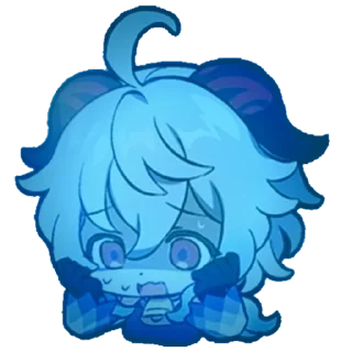 ❄️ emoji 𝔾𝕒𝕟 𝕐𝕦 by @Ann_stickers03 Telegram sticker 6 of 71