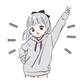 ✌️ emoji nyafkatyan Telegram sticker 20 of 24