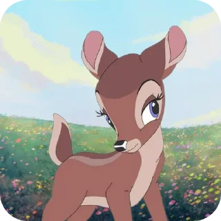 🤎 emoji deer cute🍂 @glvsi Telegram sticker 21 of 42