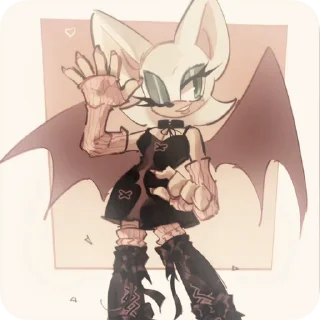 🌟 emoji Ꮢᴏugᴇ @mrk1but Telegram sticker 18 of 25