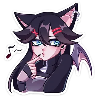 🤔 emoji Финд @anime4_arts Telegram sticker 13 of 48