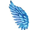 🪽 emoji Синий @cute_enot_art Telegram sticker 20 of 188