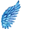 🪽 emoji Синий @cute_enot_art Telegram sticker 21 of 188
