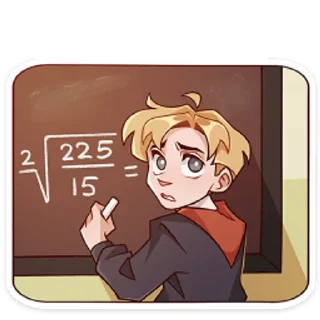 👩‍🏫 emoji Школьный Владик без текста Telegram sticker 14 of 49