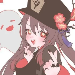 👻 emoji 𝑯𝒖 𝑻𝒂𝒐 @holopthomy Telegram sticker 20 of 30