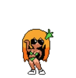 🌟 emoji Waifu Toppins @pizzza_tower Telegram sticker 18 of 50