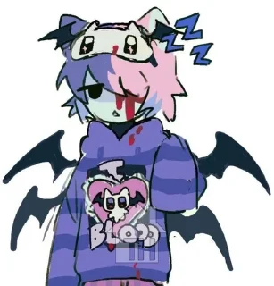 😴 emoji мрмррм Telegram sticker 12 of 42