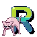 🔤 emoji chpic.su • @EmojisTG | Английский алфавит ВК Telegram sticker 18 of 52
