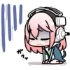 😰 emoji By @SuperSonicoCf Telegram sticker 16 of 76