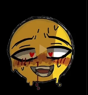 😍 emoji Emoji love Telegram sticker 8 of 31