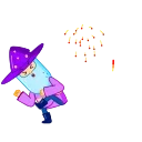 💨 emoji Wizard Telegram sticker 7 of 31
