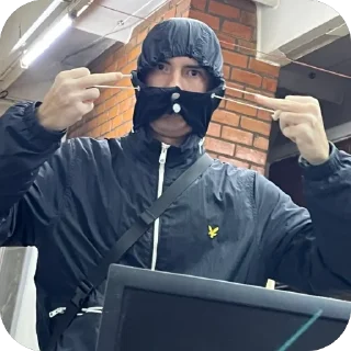 🖕 emoji Bandits Telegram sticker 23 of 35
