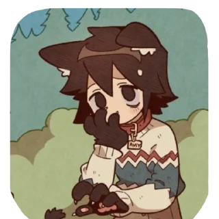 😿 emoji я кохаю емі.⭐️ @darra0 ★🎀 Telegram sticker 20 of 75