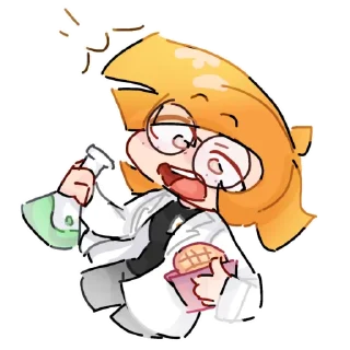 😵 emoji Почеркушки^^ Telegram sticker 9 of 23