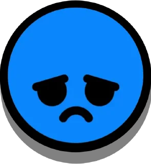 😔 emoji ЗНАЧКИ БРАВЛ СТАРС Telegram sticker 6 of 53