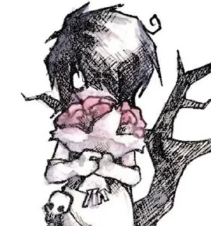 💐 emoji Emo/scene Telegram sticker 6 of 120