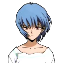 😐 emoji Ayanami Rei Telegram sticker 18 of 62