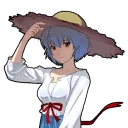 👒 emoji Ayanami Rei Telegram sticker 15 of 62