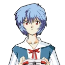 🎮 emoji Ayanami Rei Telegram sticker 13 of 62