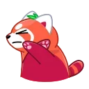 🙅‍♂️ emoji RRRed Panda Telegram sticker 15 of 28