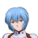 🙂 emoji Ayanami Rei Telegram sticker 19 of 62
