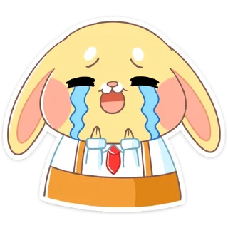 😭 emoji Пончик (@TgSticker) Telegram sticker 8 of 40