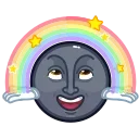 😃 emoji Stealth Moon Telegram sticker 11 of 31
