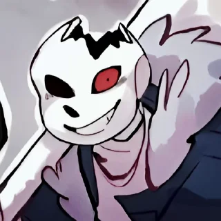 Sticker from —` horror sans. ★彡