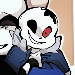 🪓 emoji —` horror sans. ★彡 Telegram sticker 11 of 27