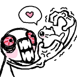 ❤️‍🩹 emoji дурні кішки by @piedterre Telegram sticker 20 of 95