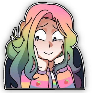 😊 emoji Ulyana↶✧⃝ Telegram sticker 20 of 47