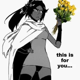 🌹 emoji Bleach a rose Telegram sticker 12 of 25