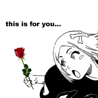🌹 emoji Bleach a rose Telegram sticker 17 of 25