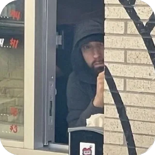 🤨 emoji Eminem 💋 Telegram sticker 8 of 21