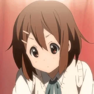 😶 emoji аниме k-on! @gokittygoe Telegram sticker 21 of 120