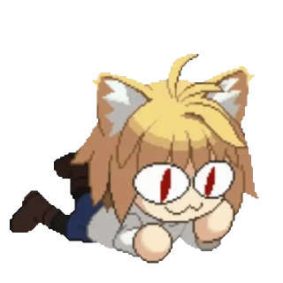 Sticker from {Неко арк / Neco arc} @AkiruLs