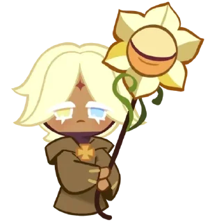 🌻 emoji Pure Vanilla Cookie! Telegram sticker 21 of 44