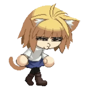 🌟 emoji {Неко арк / Neco arc} @AkiruLs Telegram sticker 13 of 20