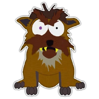 😡 emoji Южный Парк - South Park (Part 1) Telegram sticker 12 of 120