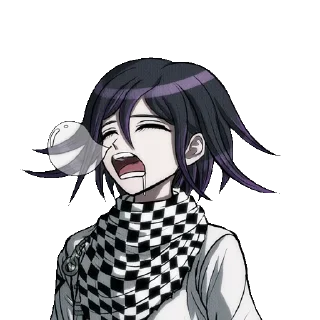 😴 emoji Kokichi Ouma Telegram sticker 14 of 21