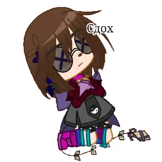 😵 emoji Гача туса Telegram sticker 18 of 60