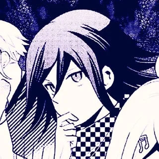 🌟 emoji Kokichi Ouma. 💜 Telegram sticker 9 of 45