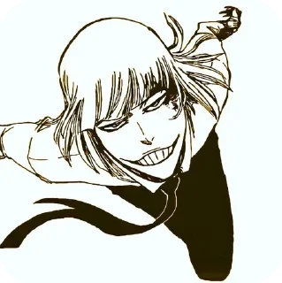 🌕 emoji 🌕Hirako Shinji🌕 @Earth398A Telegram sticker 7 of 45