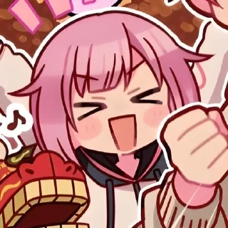 💗 emoji Эму Отори~☆ Telegram sticker 19 of 60