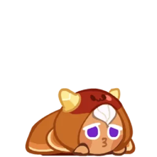 😕 emoji Панкейк Кукі @crkstickersua Telegram sticker 11 of 27