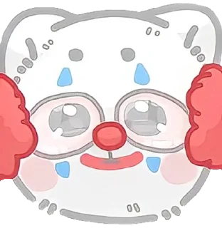 🤡 emoji ฅ^• ˕ •^ฅ ♡ Telegram sticker 22 of 23
