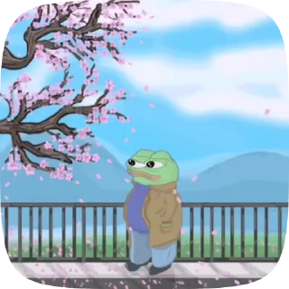 🍃 emoji Pepe video pack 3 Telegram sticker 7 of 59