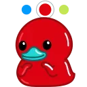 👉 emoji Red Duck :: @Stickers_Chaos Telegram sticker 24 of 26