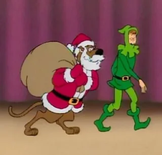 🎅 emoji favoritescooby Telegram sticker 5 of 56