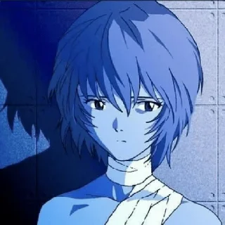 😭 emoji Ayanami Rei Telegram sticker 12 of 21